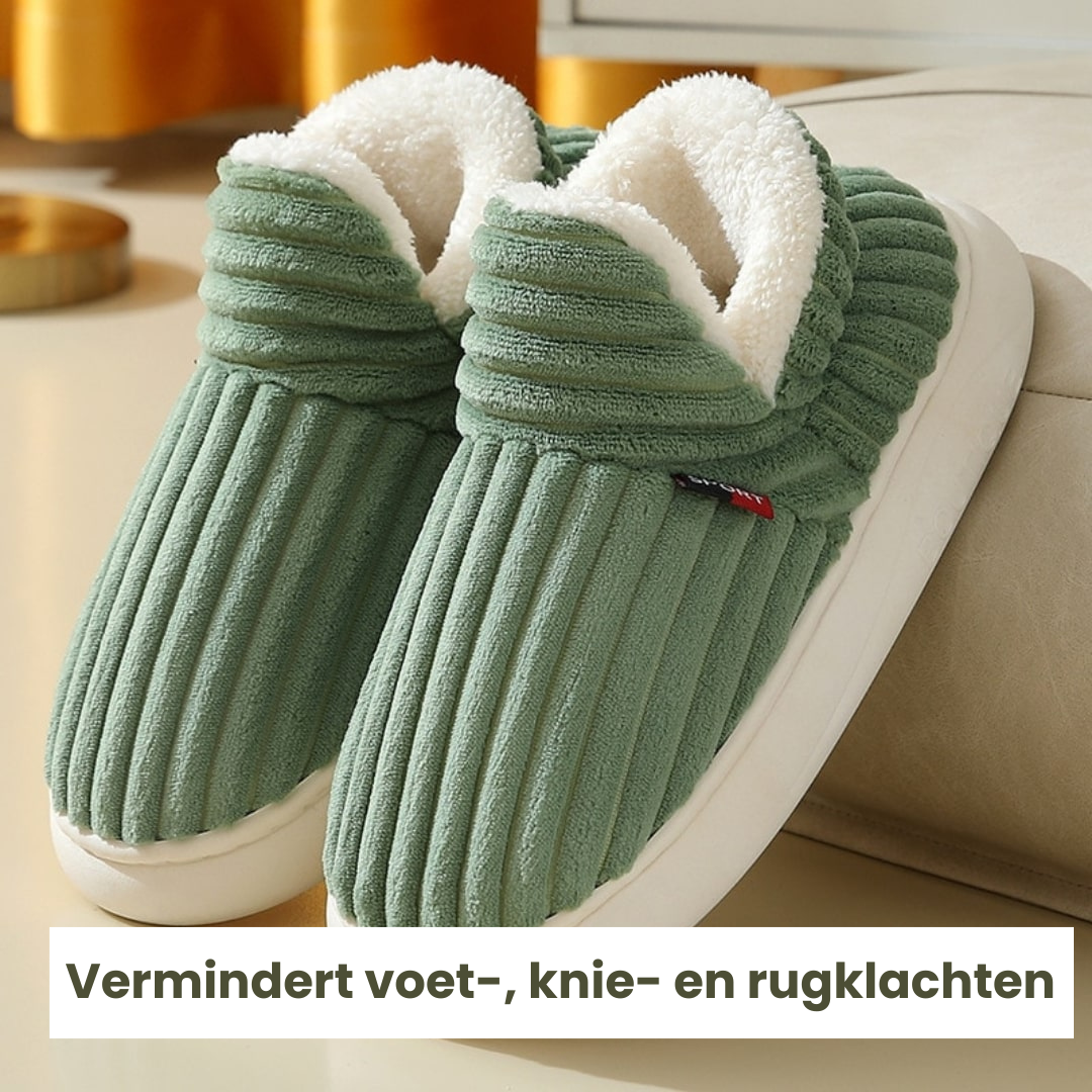 HeatRelief Comfortabele Therapeutische Sloffen | 50% Korting