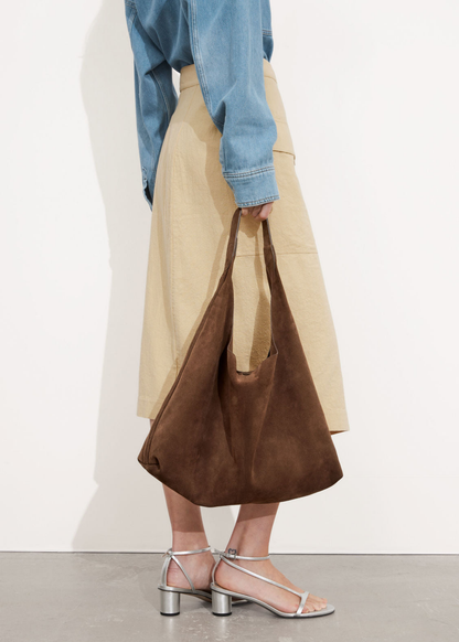 Sophie Suede Leather Tote